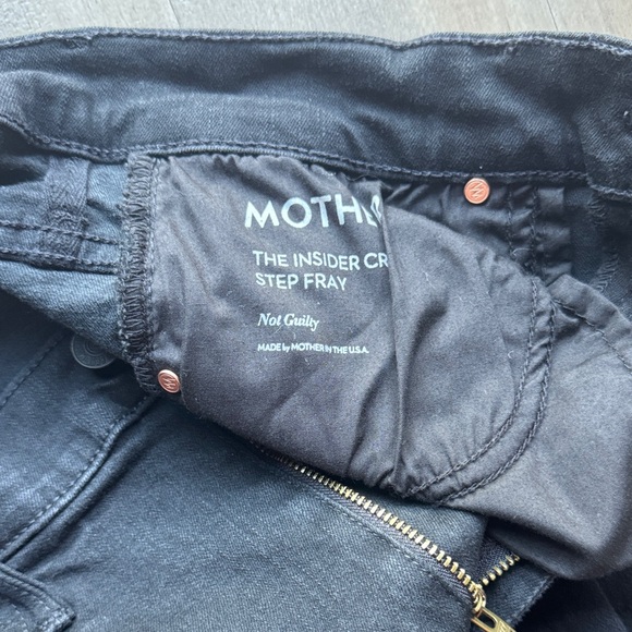 MOTHER The Insider Crop Jeans - Size 28 - Picture 4 of 8